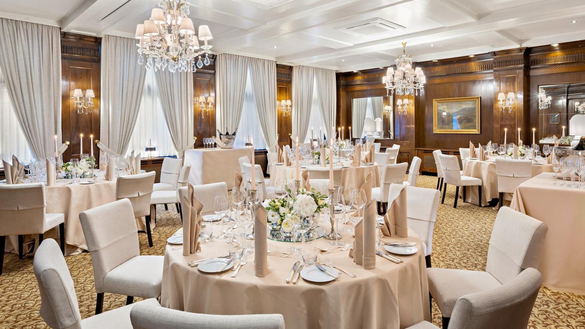 Hotel Europaeischer Hof Heidelberg, Bestes Hotel Deutschlands In Historischer Architektur Ngoại thất bức ảnh The ballroom