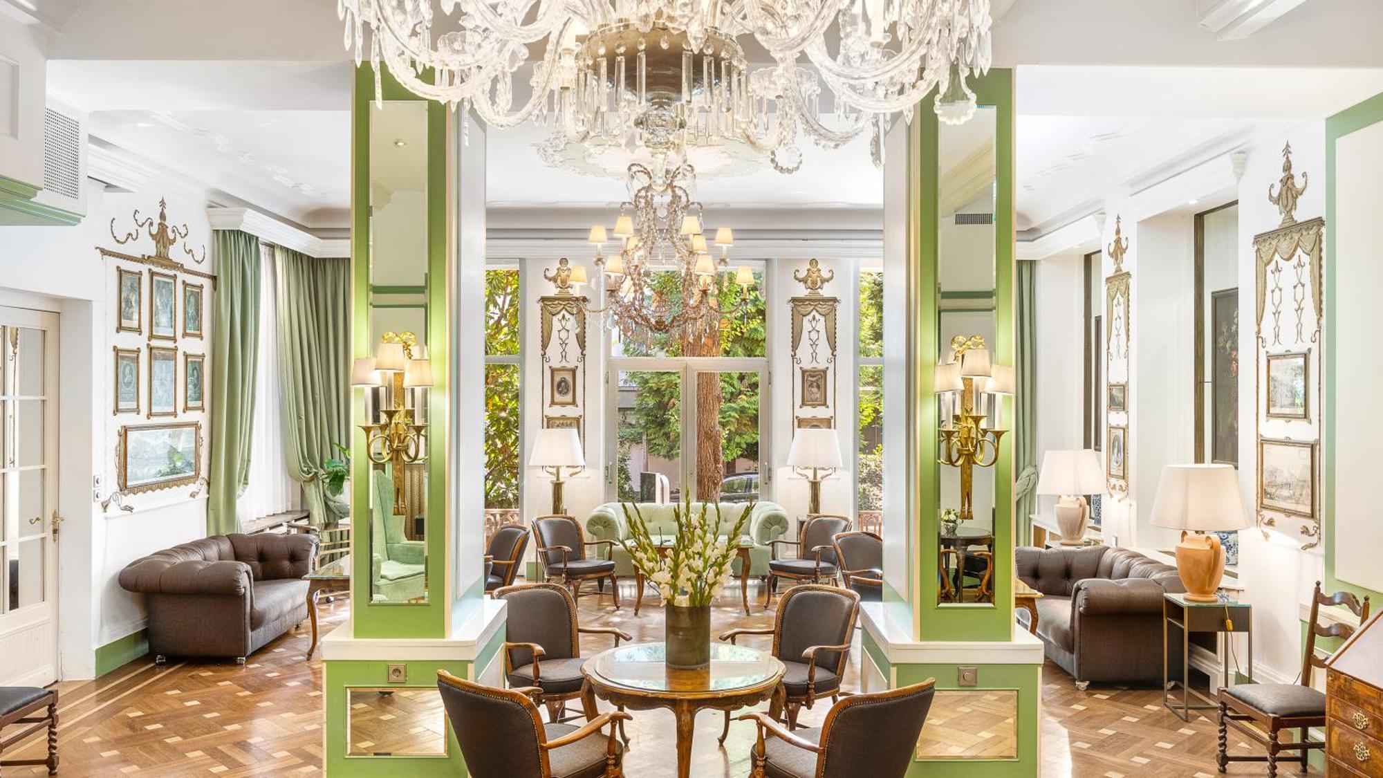 Hotel Europaeischer Hof Heidelberg, Bestes Hotel Deutschlands In Historischer Architektur Ngoại thất bức ảnh The lobby